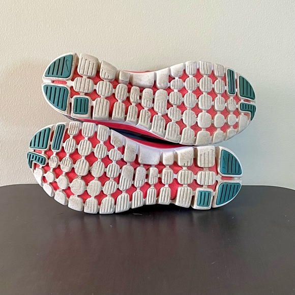 Nike Womens Flex 2012 RN 512108-013 Gray/Orange Running Shoes Sneakers - Size 8 - Picture 7 of 8